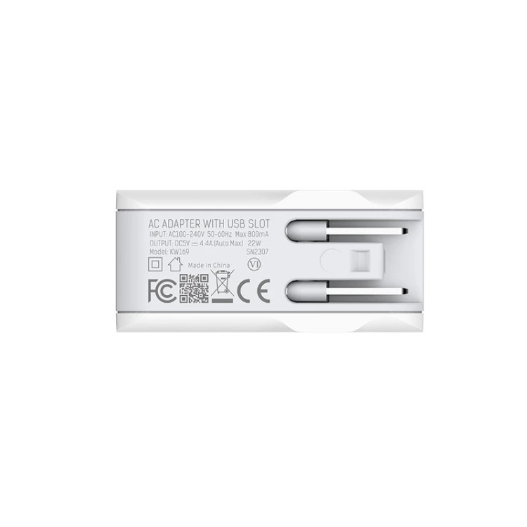 شارژر دیواری 22 وات کینگ استار مدل KW169