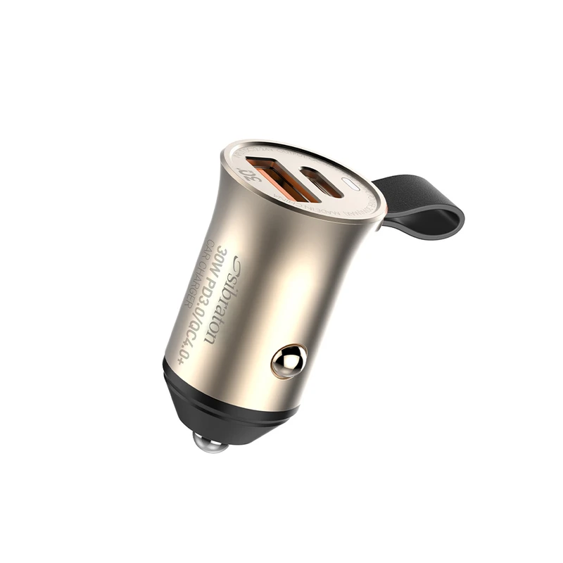شارژر فندکی سیبراتون 30 وات مدل SC3230PD به همراه کابل تایپ سی